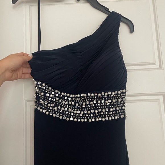 Navy blue prom dress - Picture 2 of 5
